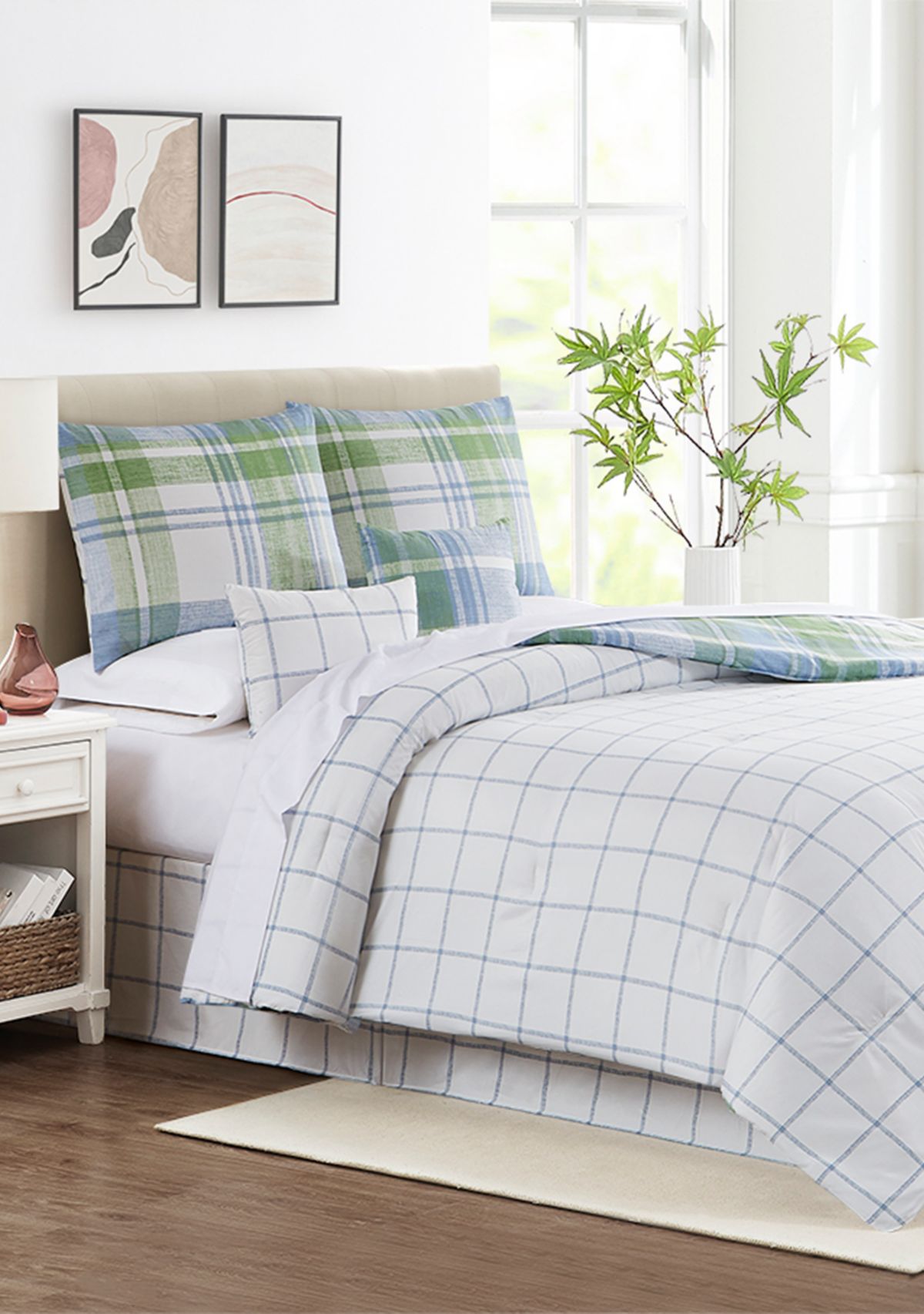 Madras 6-Piece Quilt Set