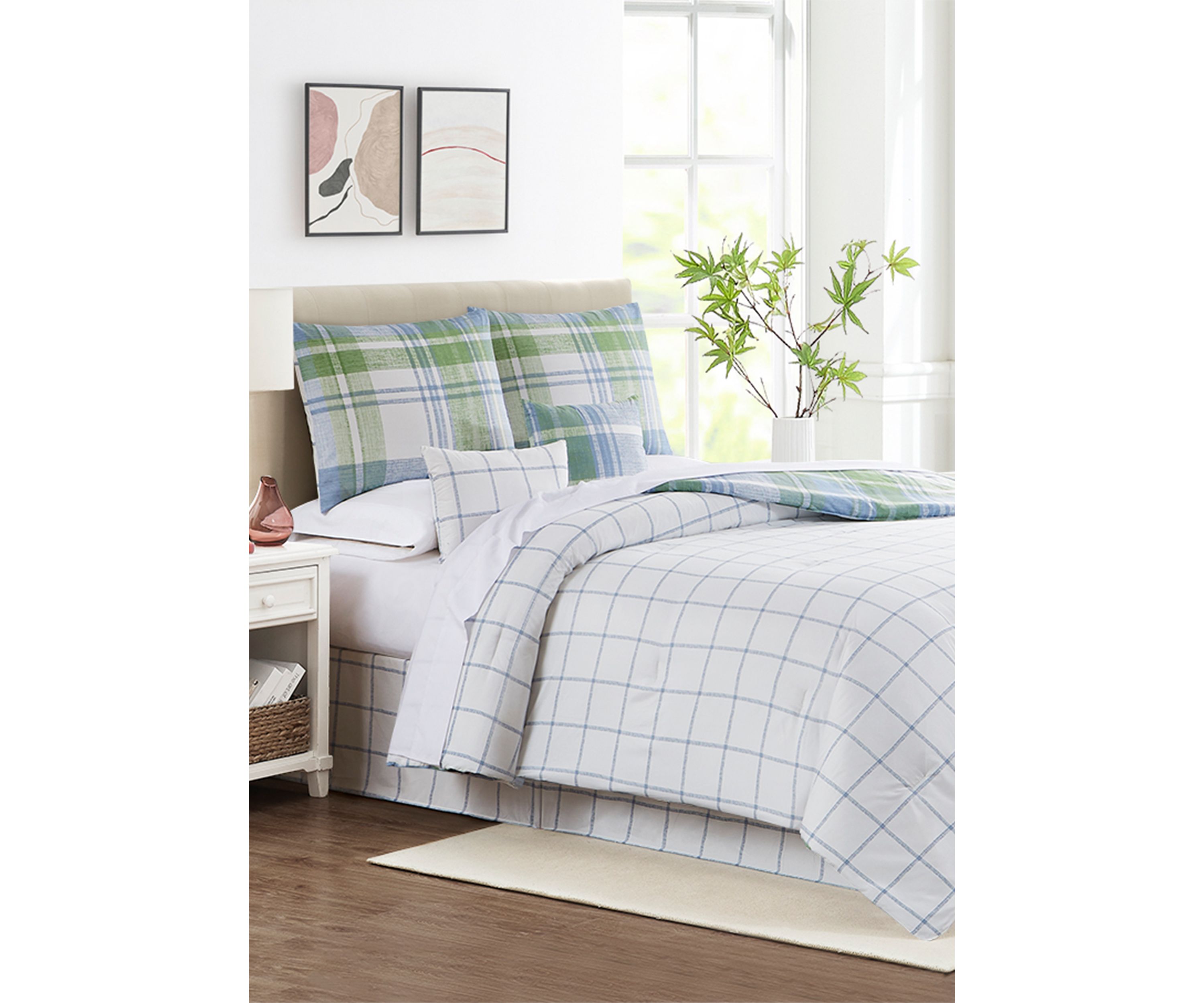Madras 6-Piece Quilt Set