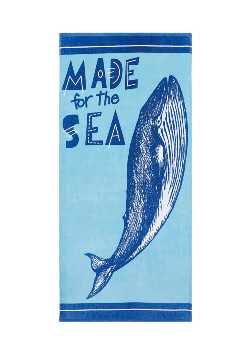 Made for the Sea Beach Towel