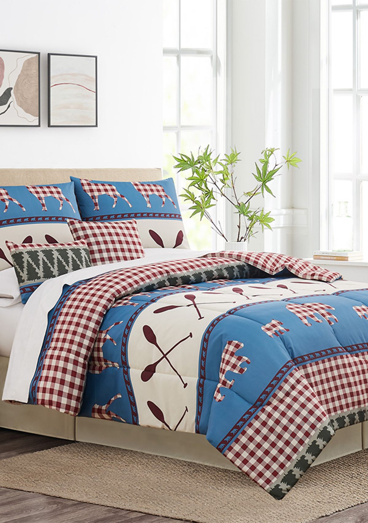 Lodge 6 Piece Comforter Set