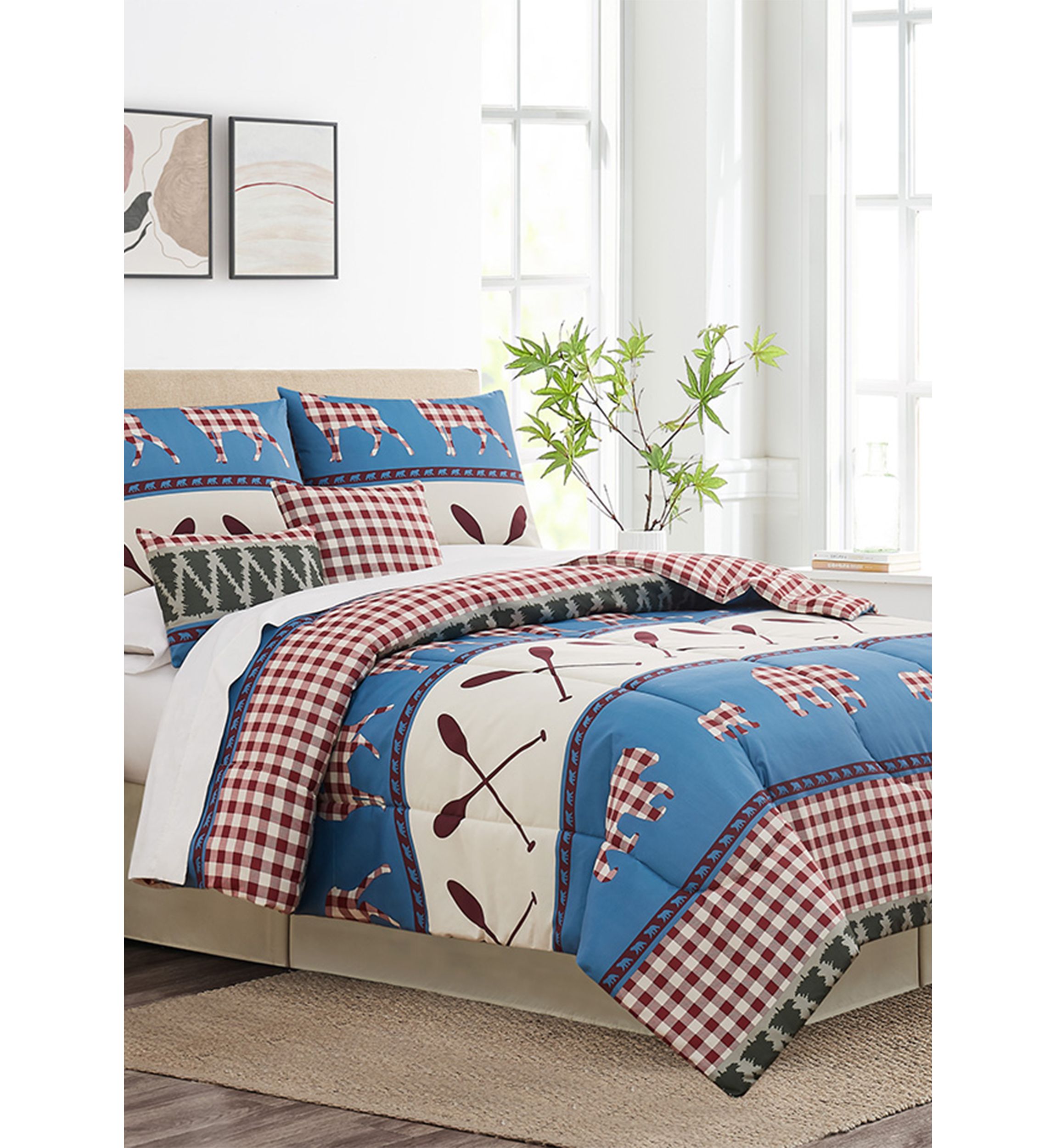 Lodge 6 Piece Comforter Set