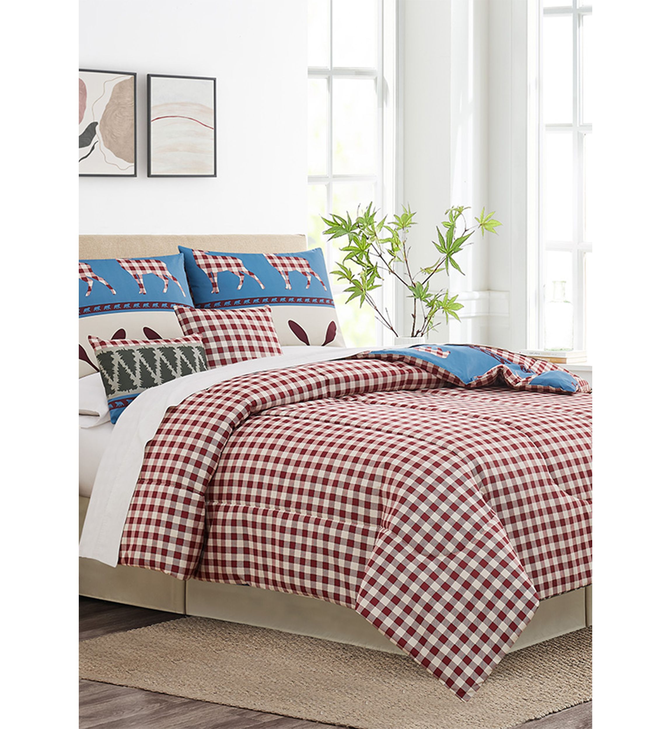 Lodge 6 Piece Comforter Set
