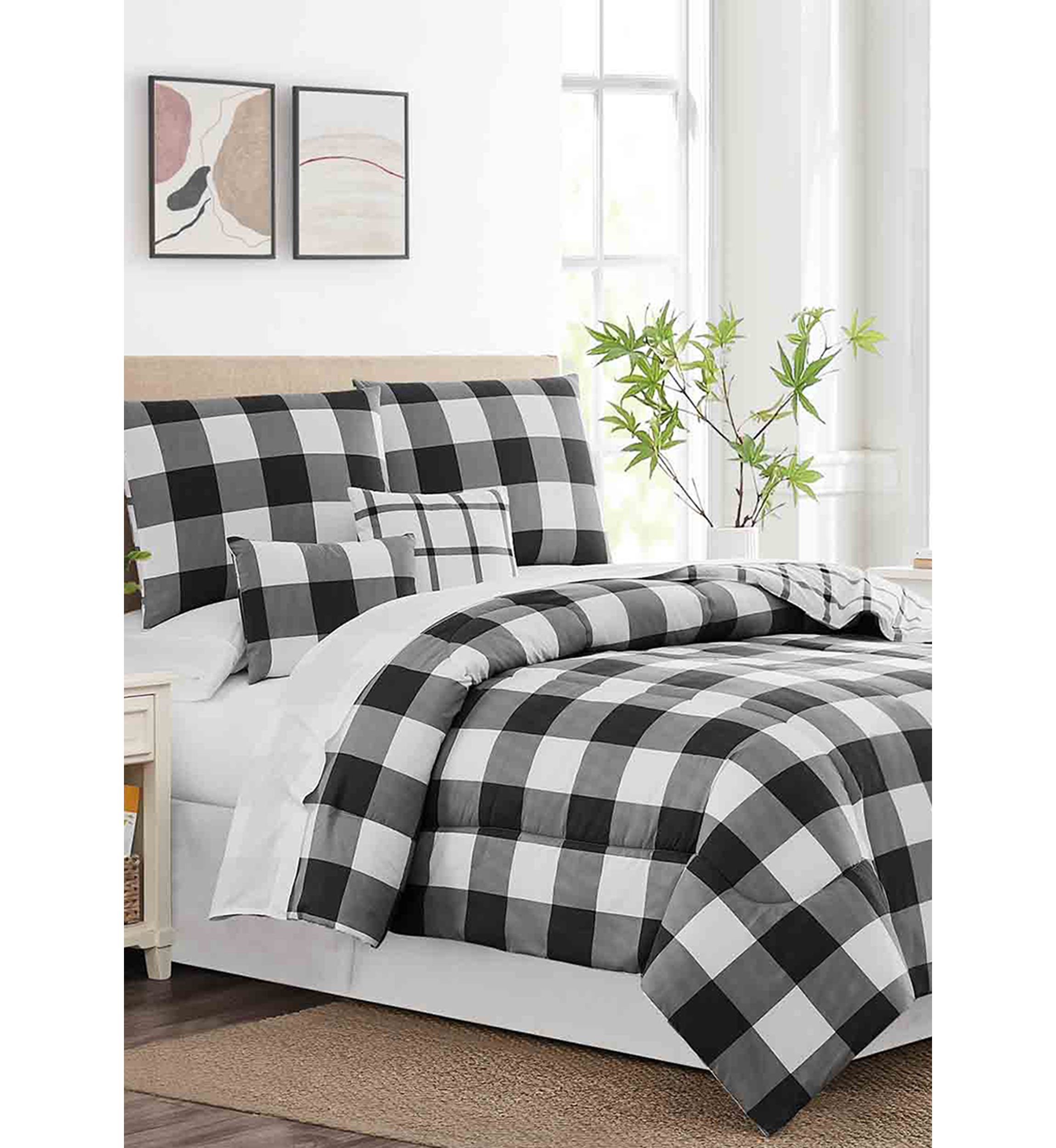 Buffalo Plaid 6-Piece Comforter Set