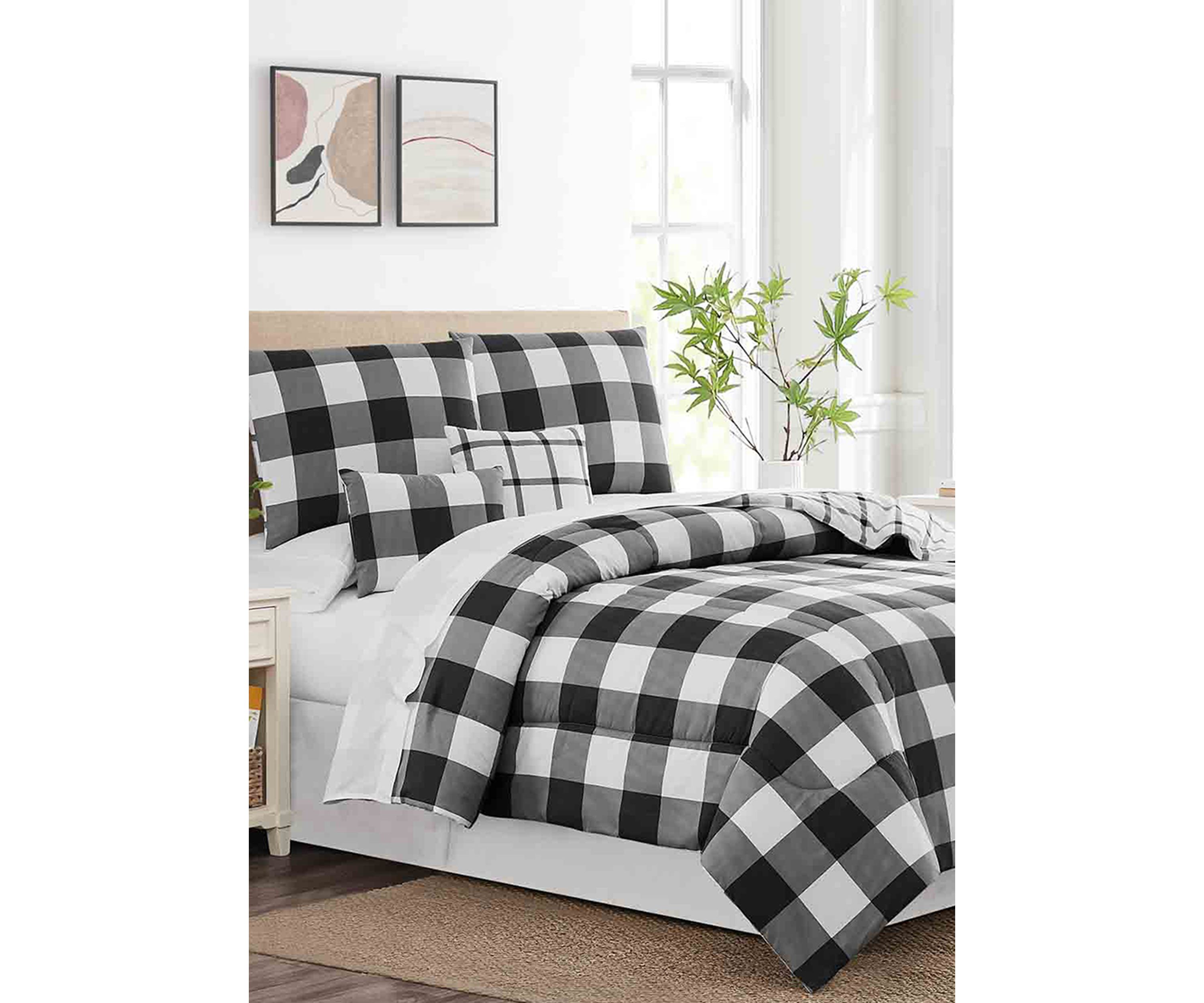 Buffalo Plaid 6-Piece Comforter Set