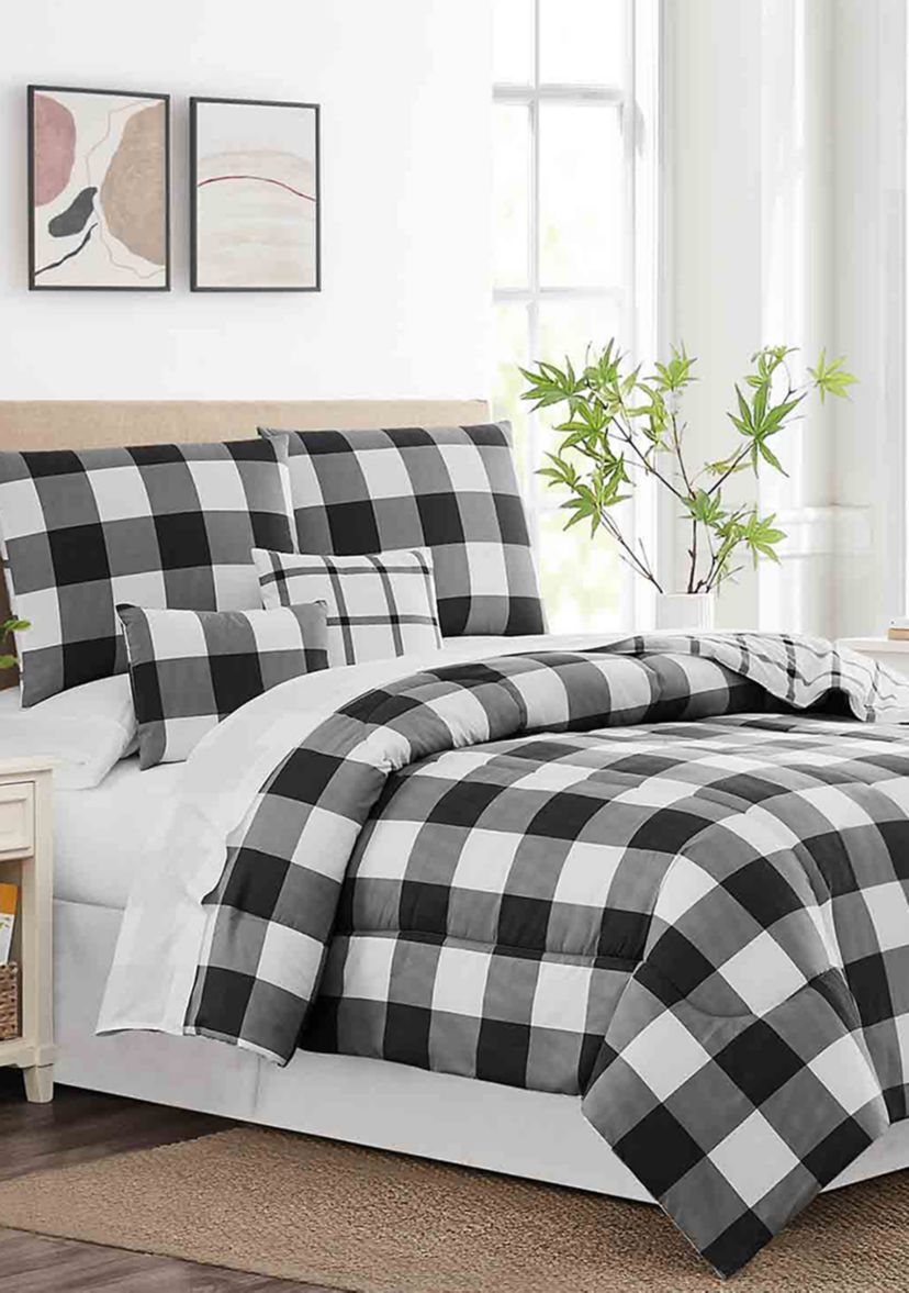 Buffalo Plaid 6-Piece Comforter Set