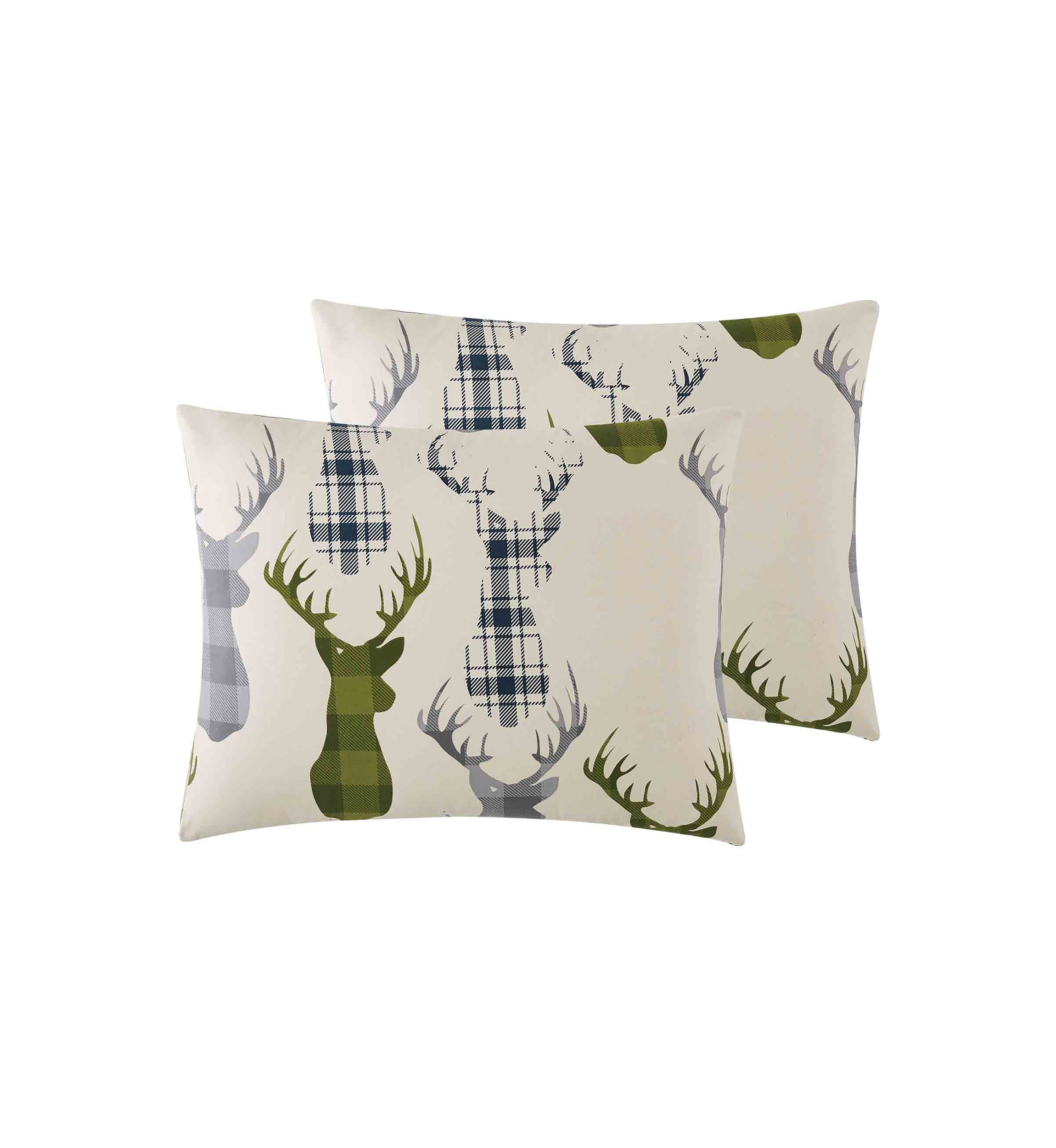 Deer Head 6-Piece Comforter Set