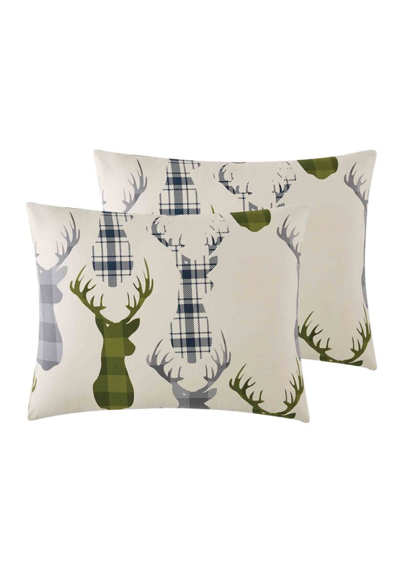 Deer Head 6-Piece Comforter Set