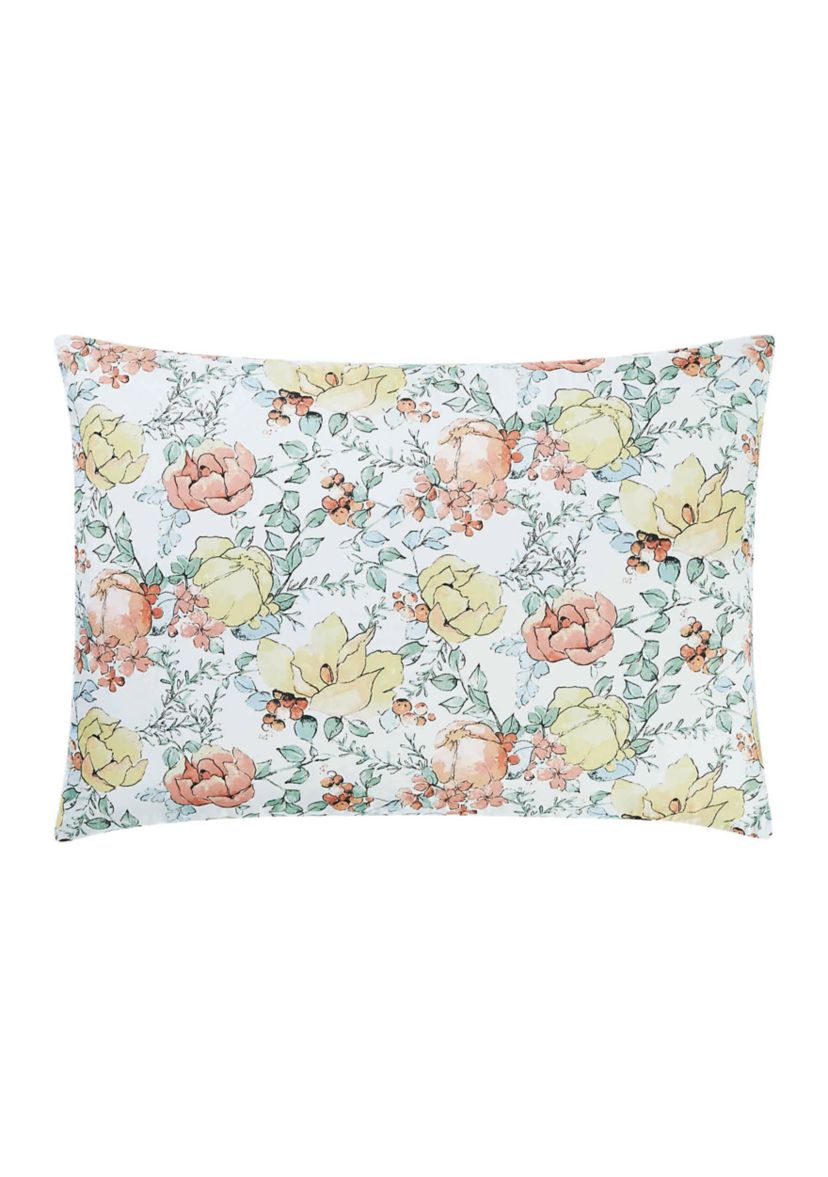 Watercolor Floral 6-Piece Comforter Set