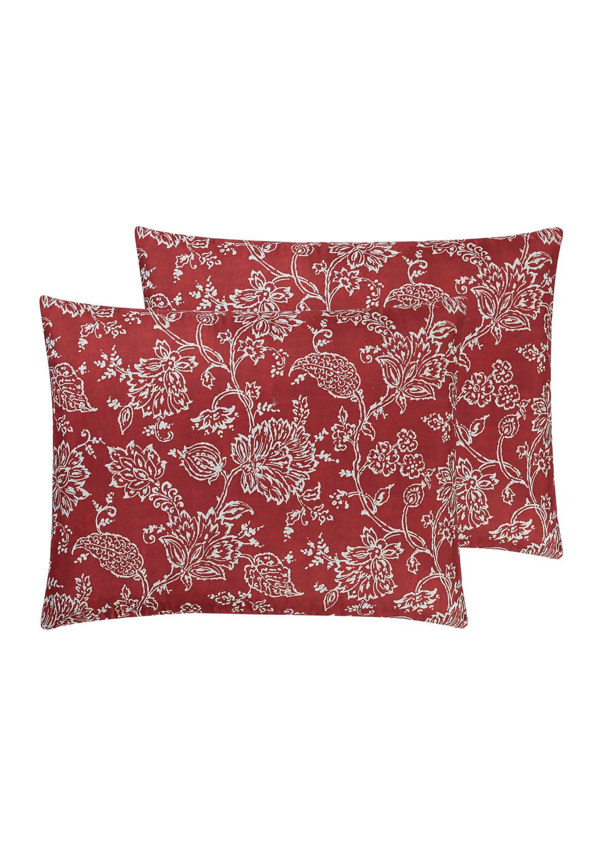 Red Jacobean Comforter Set