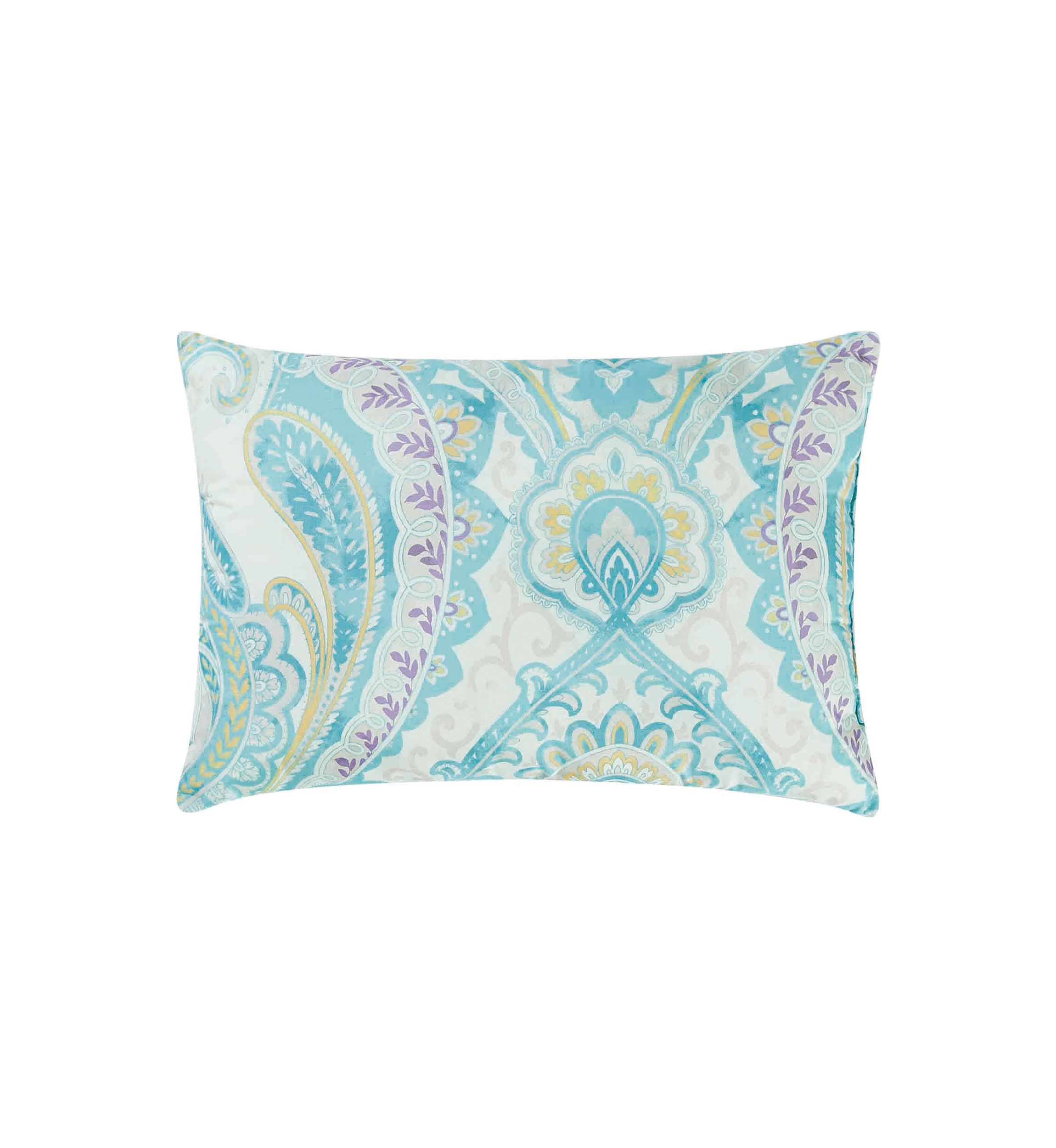 Backed Paisley 6-Piece Comforter Set 