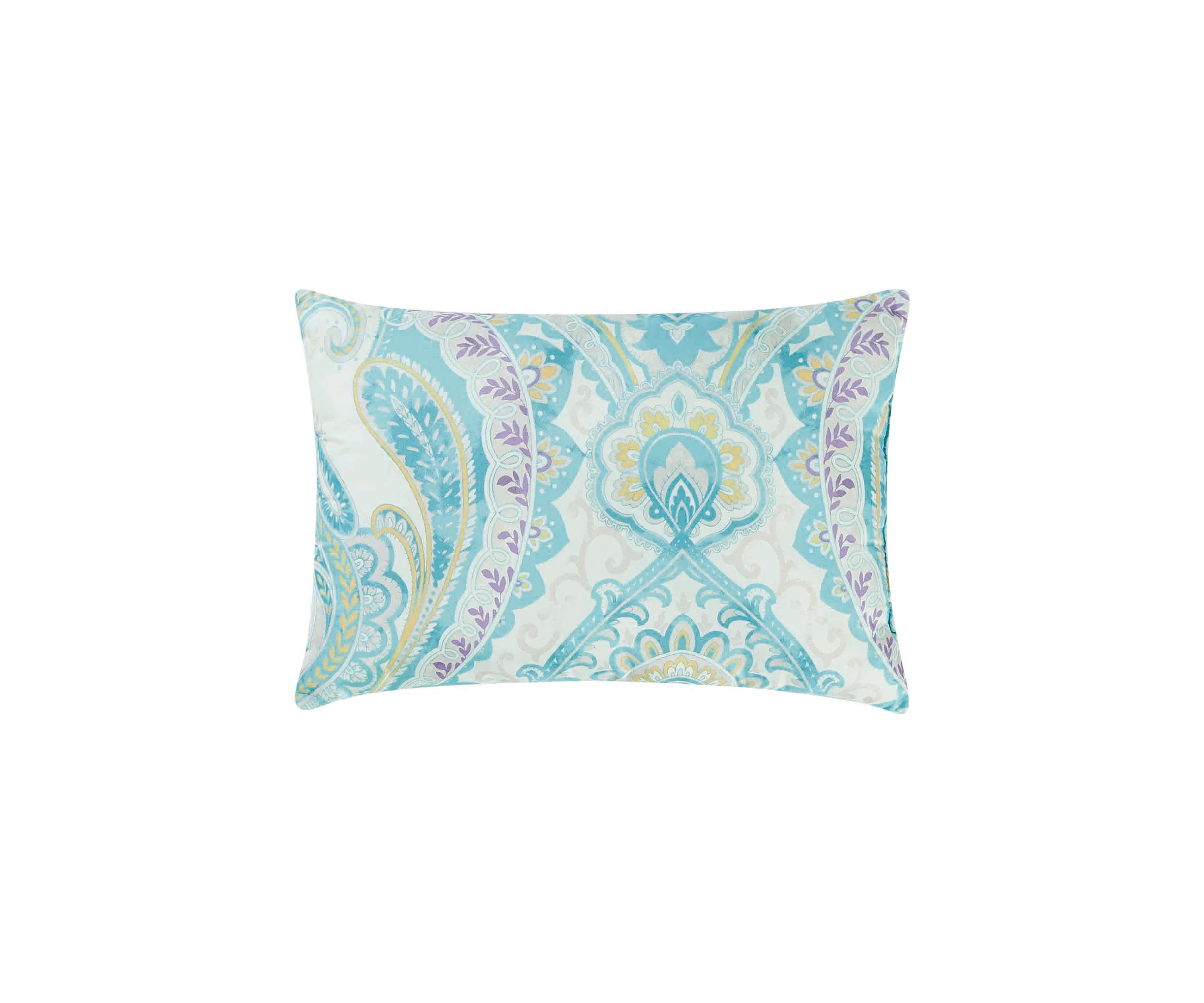 Backed Paisley 6-Piece Comforter Set 