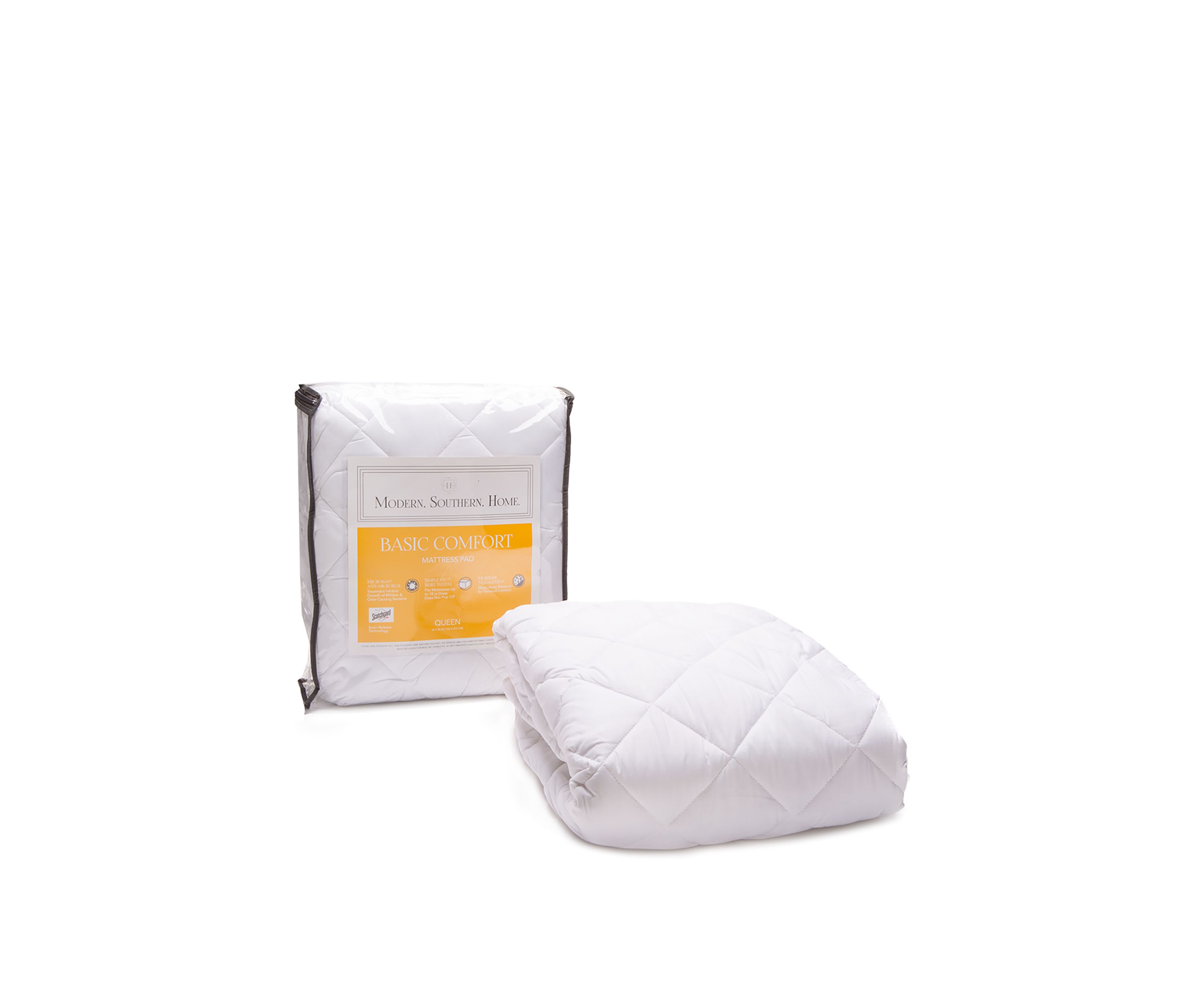 Essentials Basic Comfort Mattress Pad