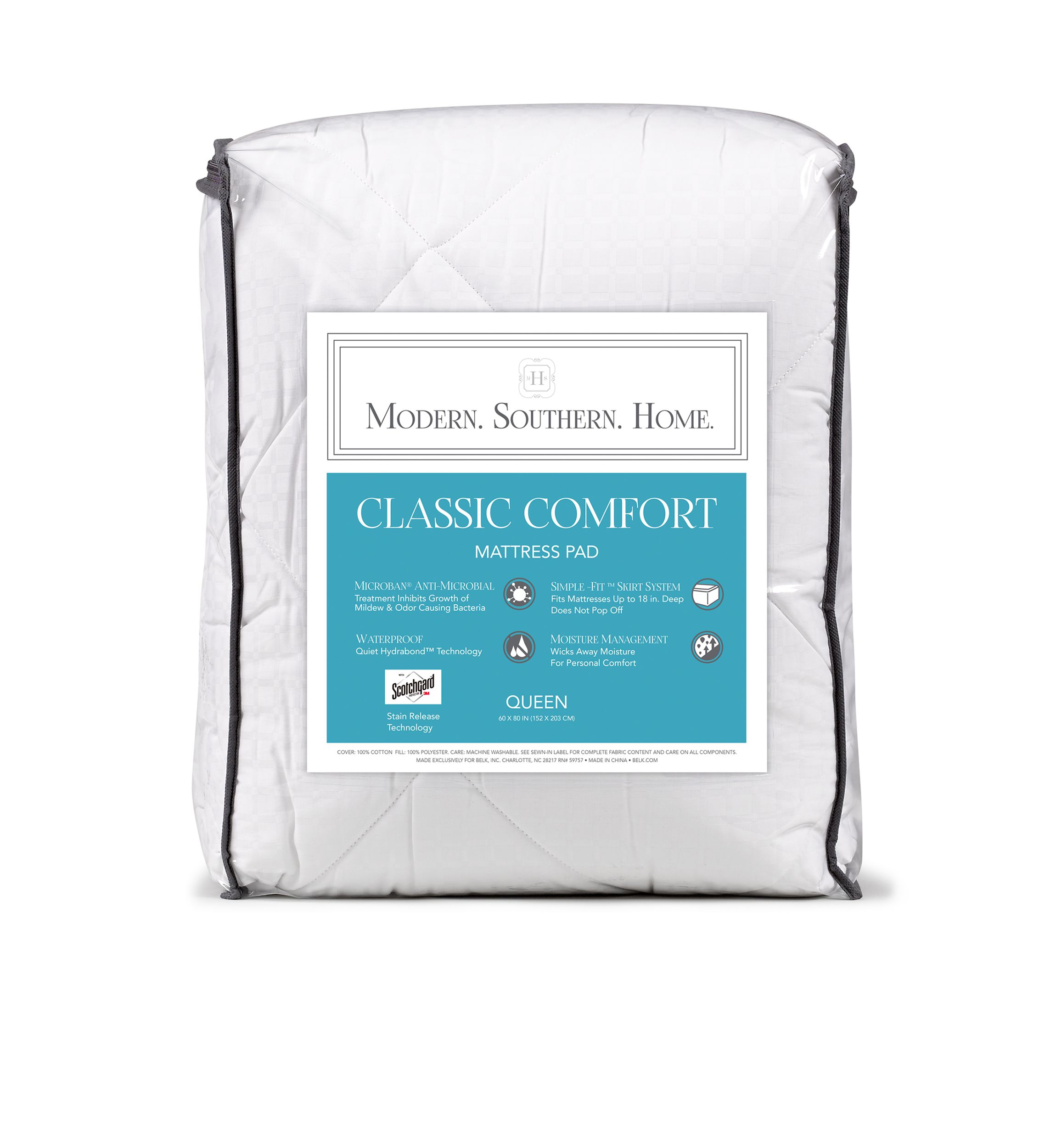 Classic Comfort Mattress Pad