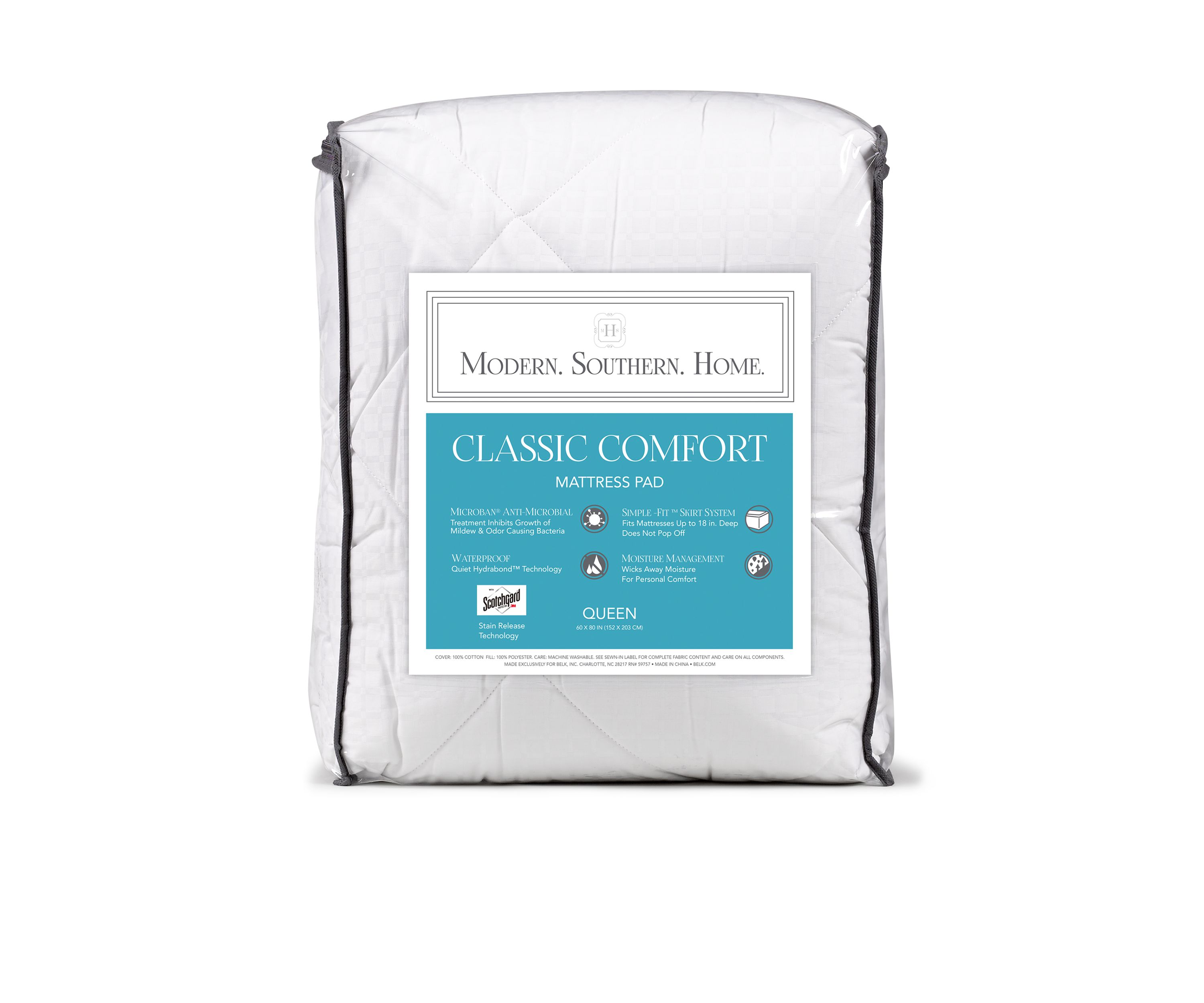 Classic Comfort Mattress Pad