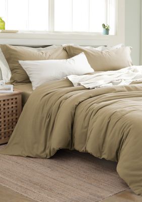 Modern Threads 3 Piece Linen Cotton Duvet Set Belk