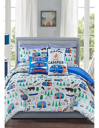 Lightning Bug Happy Camper Comforter Set Belk