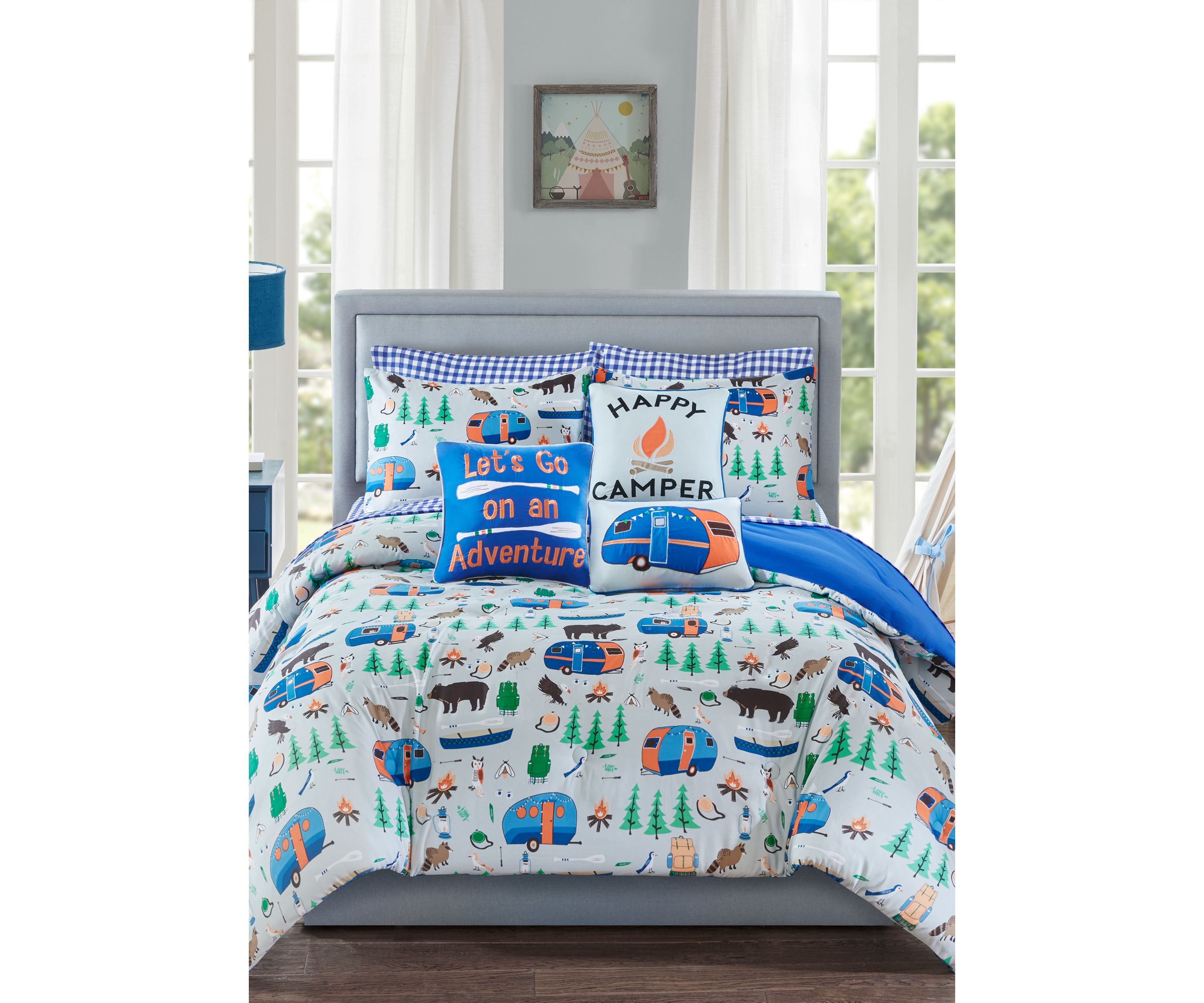 Happy Camper Comforter Set