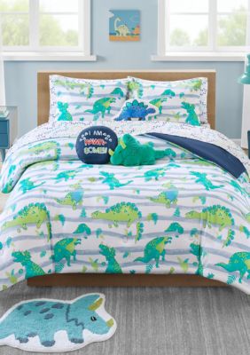 Lightning Bug Dino Comforter Set Belk