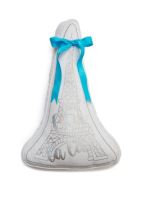 Lightning Bug Eiffel Tower Shaped Pillow | belk