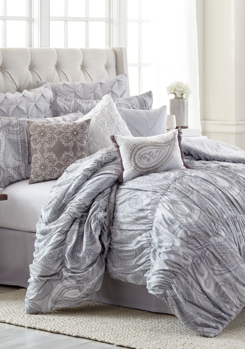 Flannery 10-Piece Comforter Bed-In-A-Bag