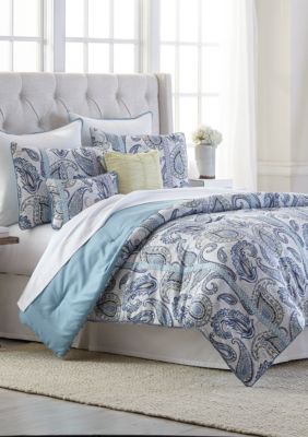 modern.southern.home.gloria 8 piece comforter bed in a ba