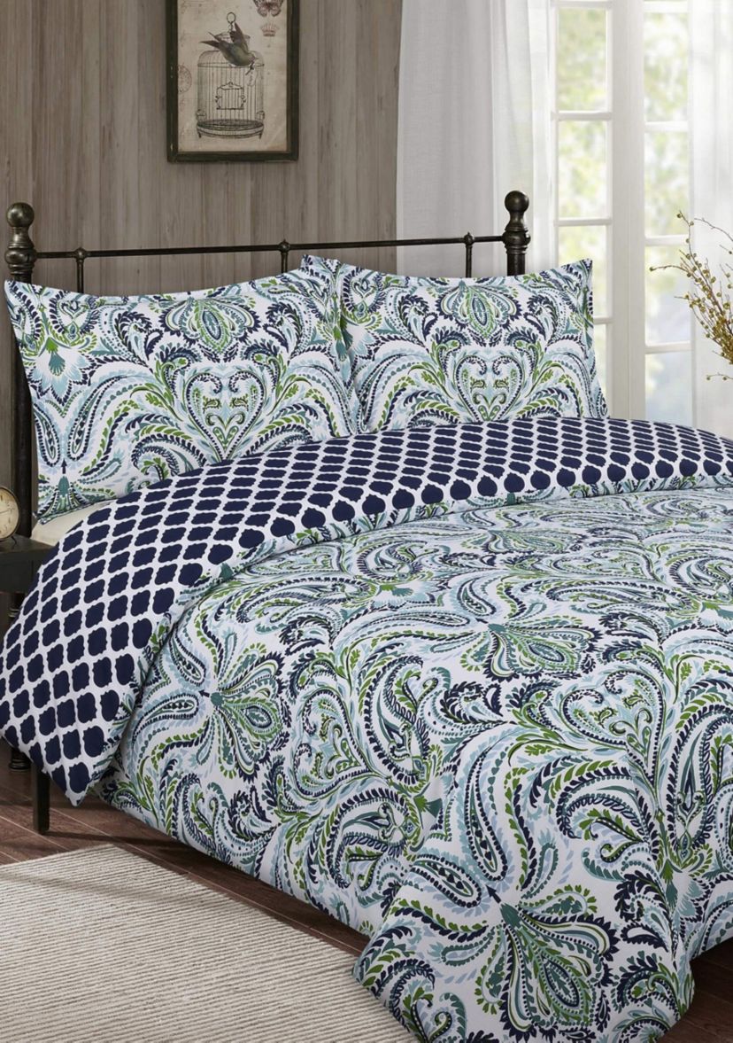 Provence Paisley Comforter Set