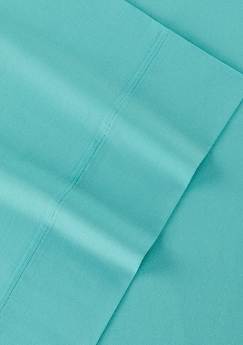 Solid Brushed 100% Cotton Sheet Set