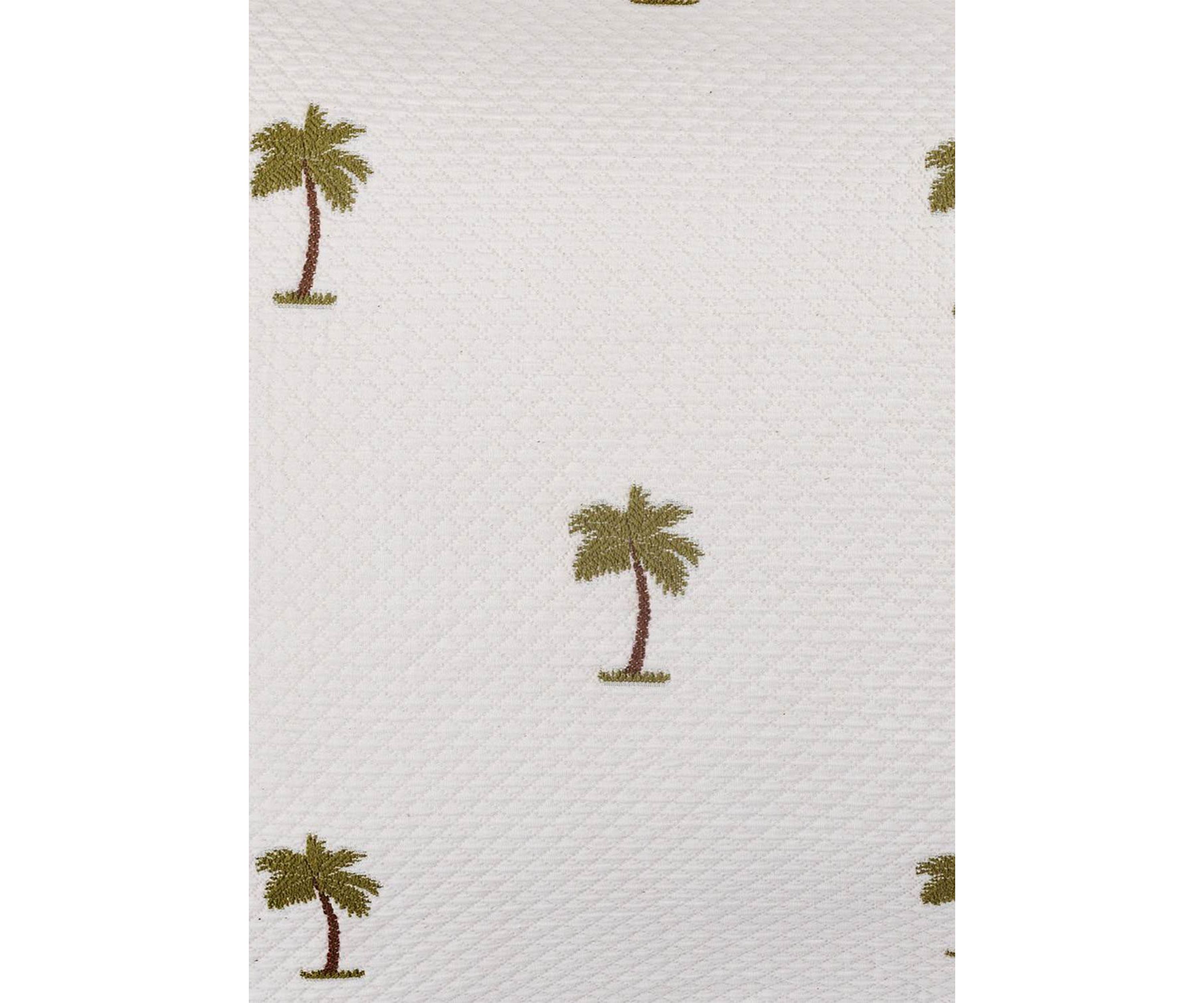 The Palm European Matalasse Coverlet
