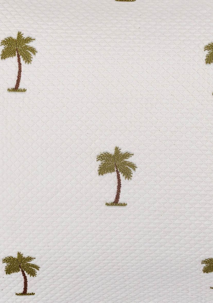 The Palm European Matalasse Coverlet