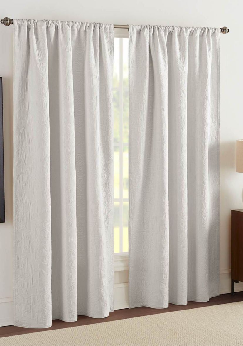 Raphaela European Matalasse Window Panel Pair