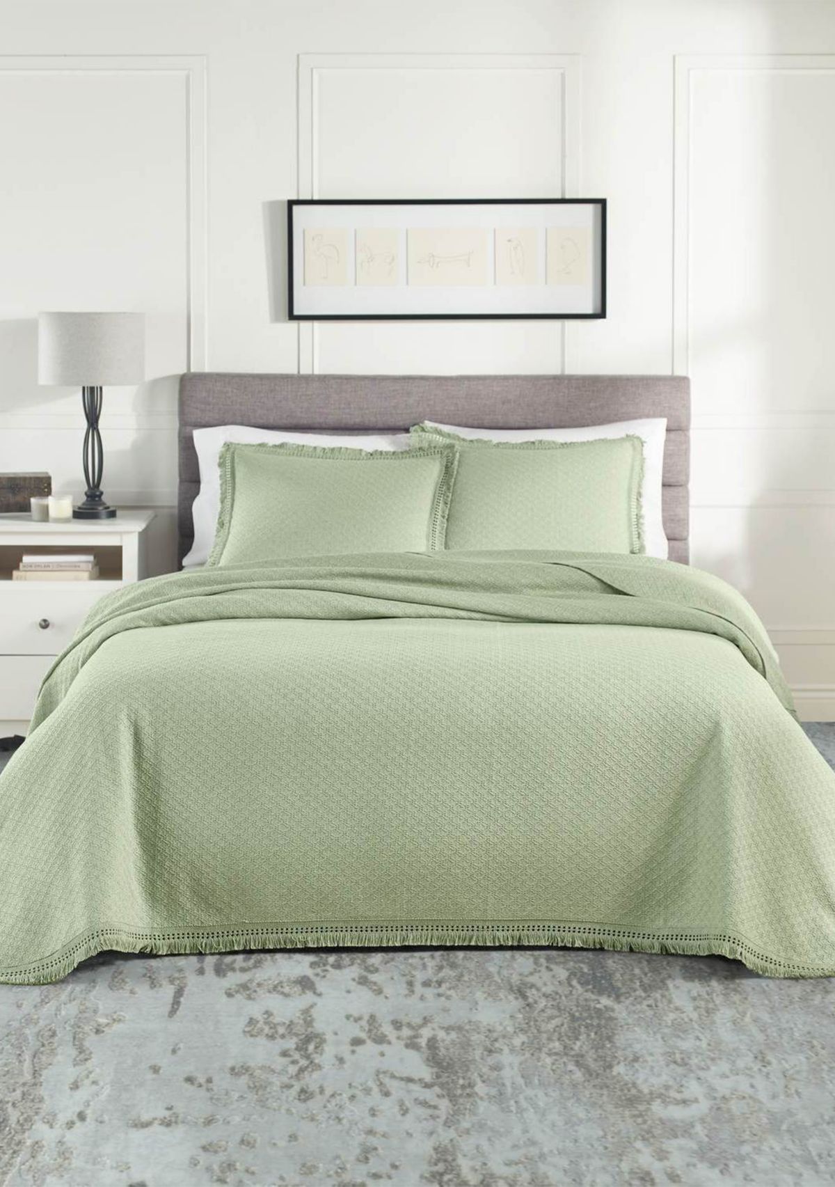 Woven Jacquard Bedspread Set