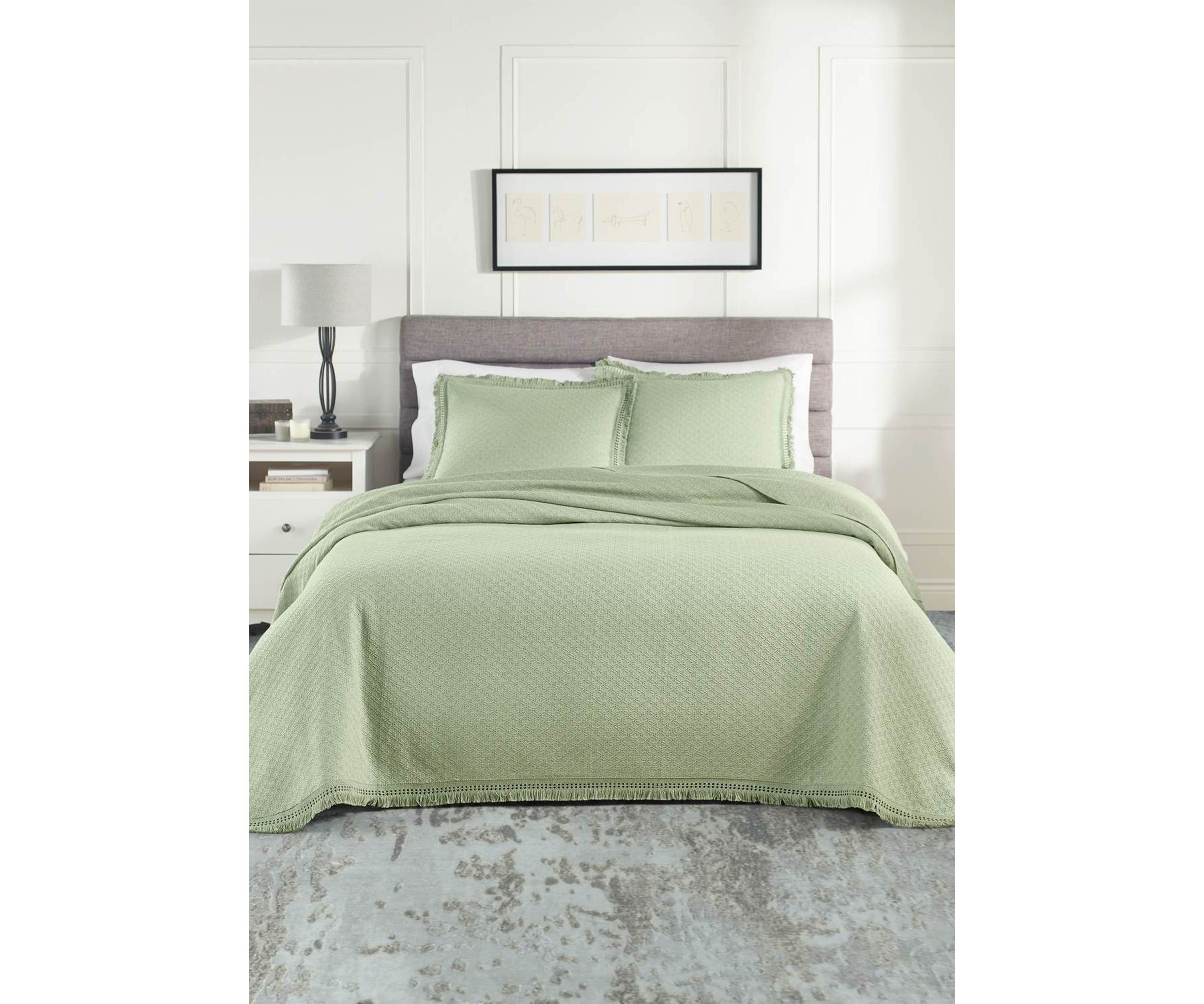 Woven Jacquard Bedspread Set