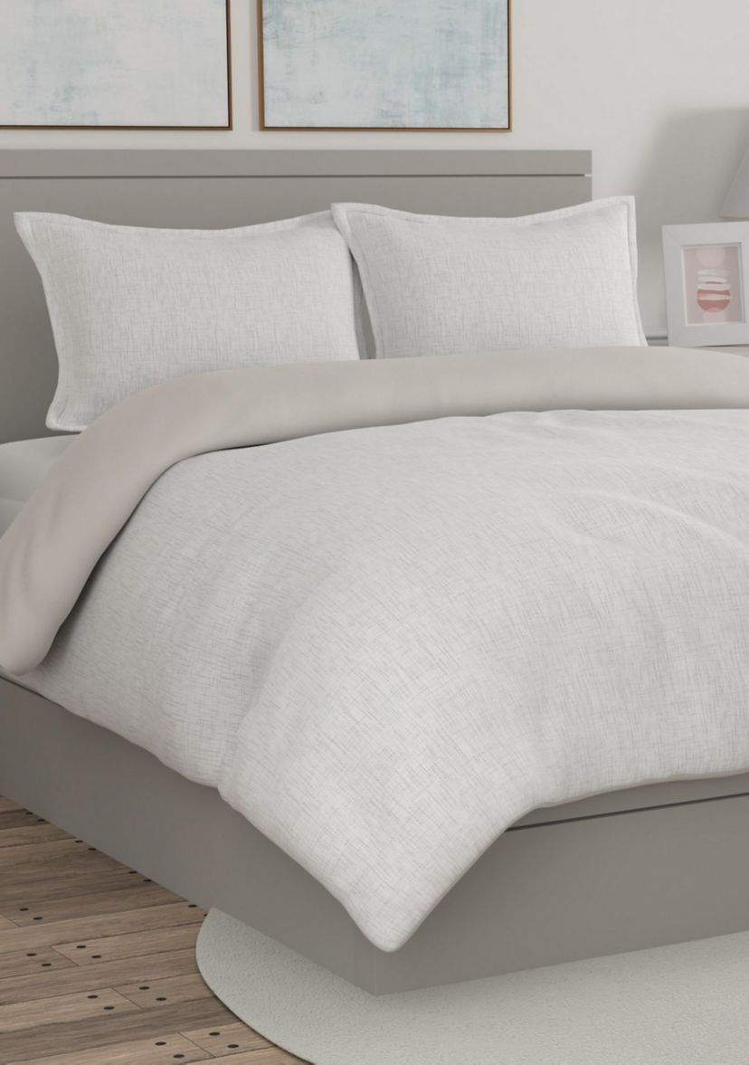 Bennet Slub 3 Piece Comforter Set