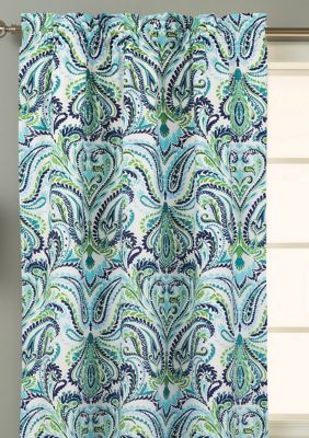 Provence Paisley Window Panel Pair