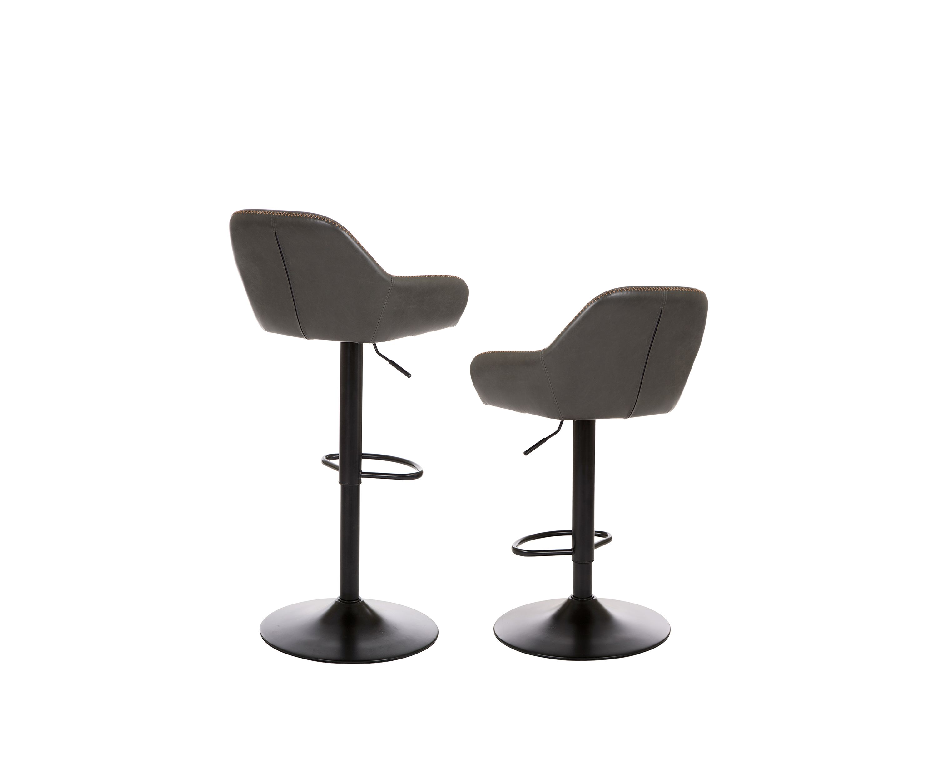 Leatherette Bar Stool, Set of 2