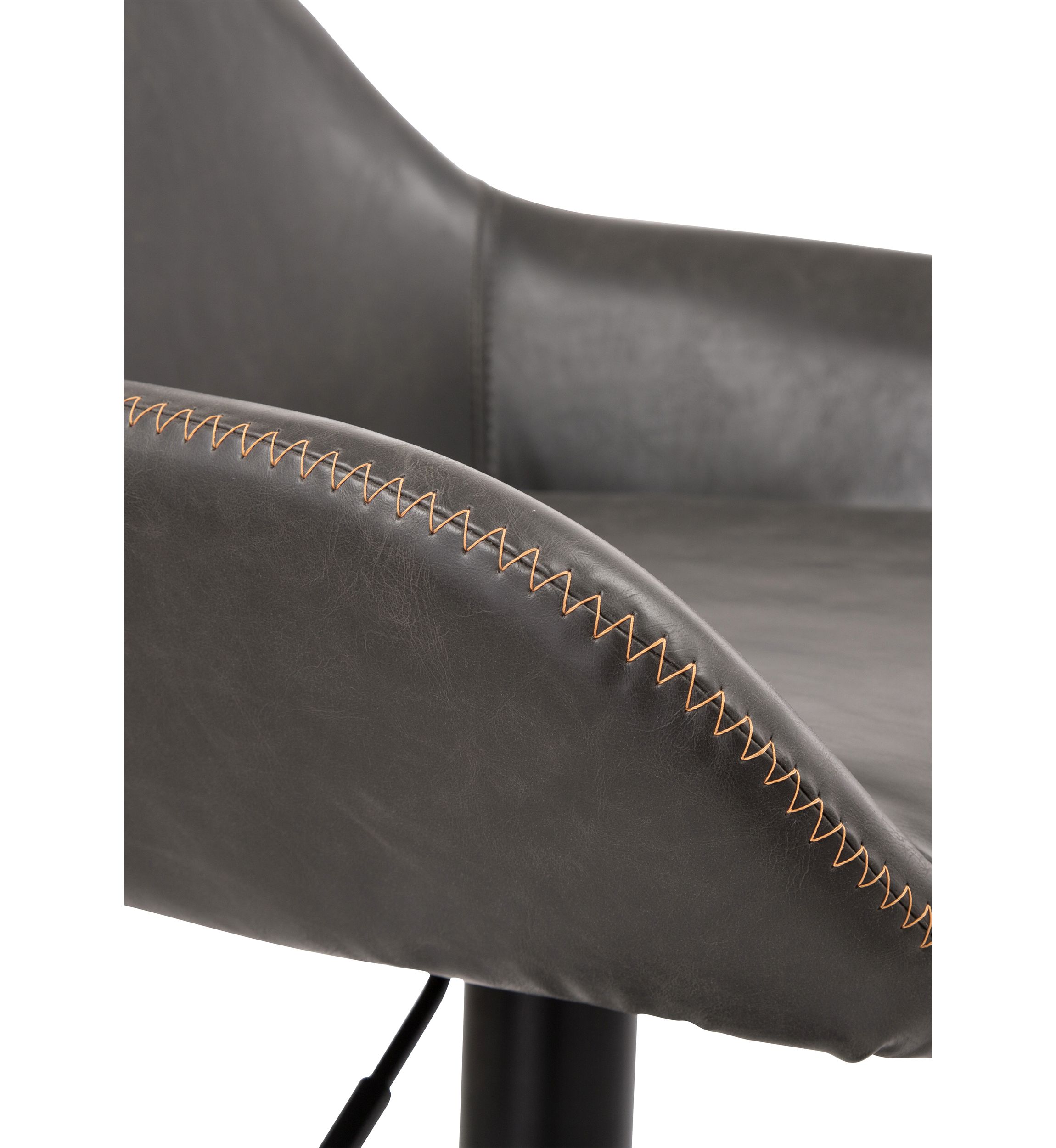 Leatherette Bar Stool, Set of 2