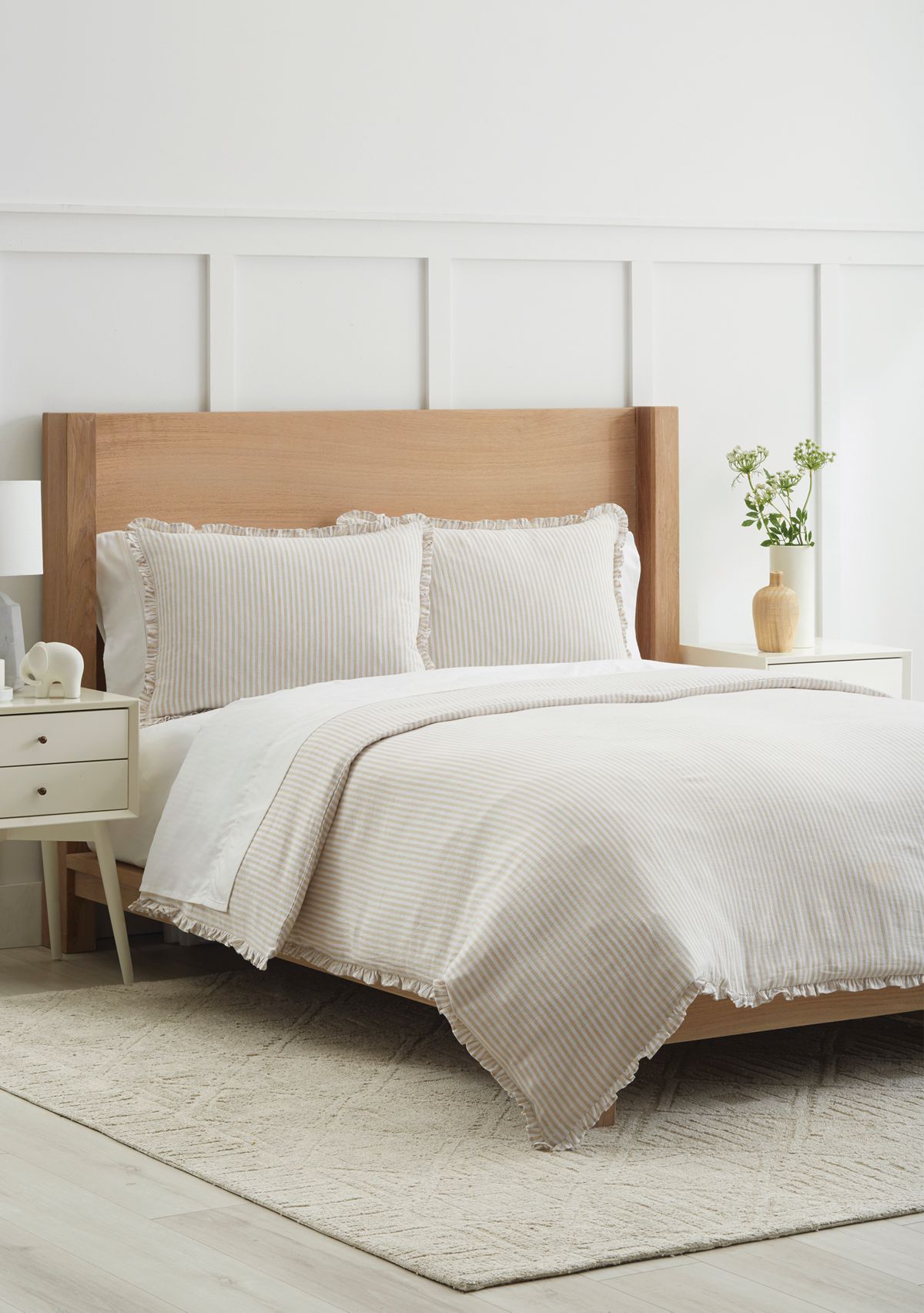 	  Seersucker Comforter Set 