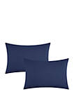 Cheryl 10-Piece Complete Bedding Set with Sheets - Navy