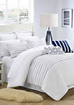 Brenton Comforter Set- White