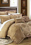 Como 13-Piece Complete Bedding Set with Sheets - Gold