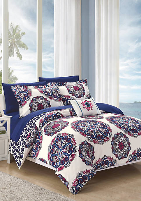 Chic Home Barcelona Complete Comforter Set with Sheets