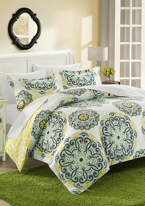 Chic Home Reversible Ibiza Complete Bedding Set