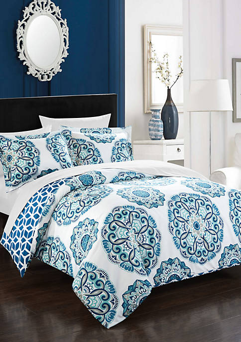 Chic Home Reversible Ibiza Complete Bedding Set