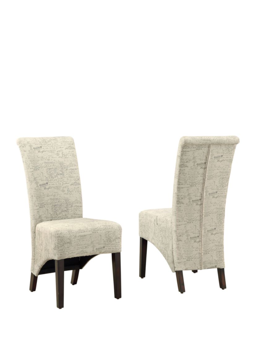 Set of 2 Dining Chair Set