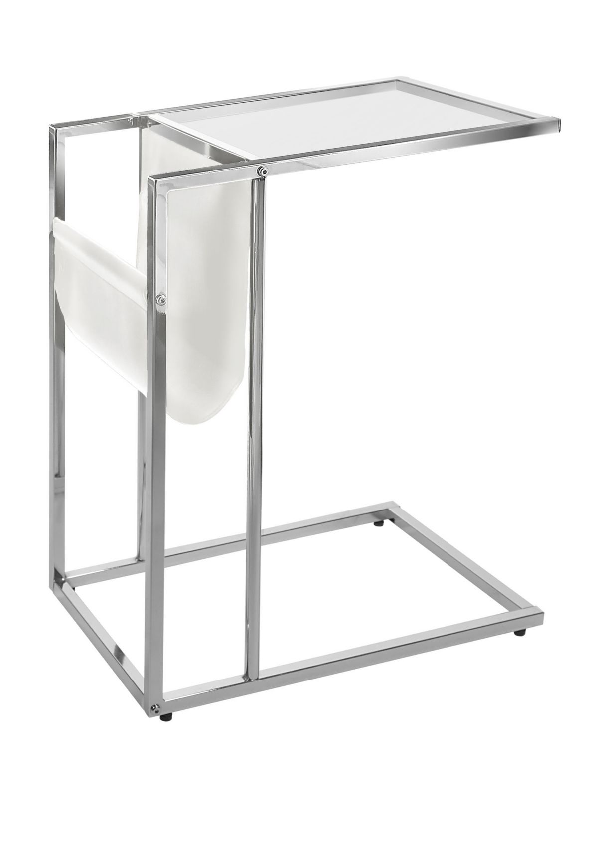 Accent Table with Magazine Rack