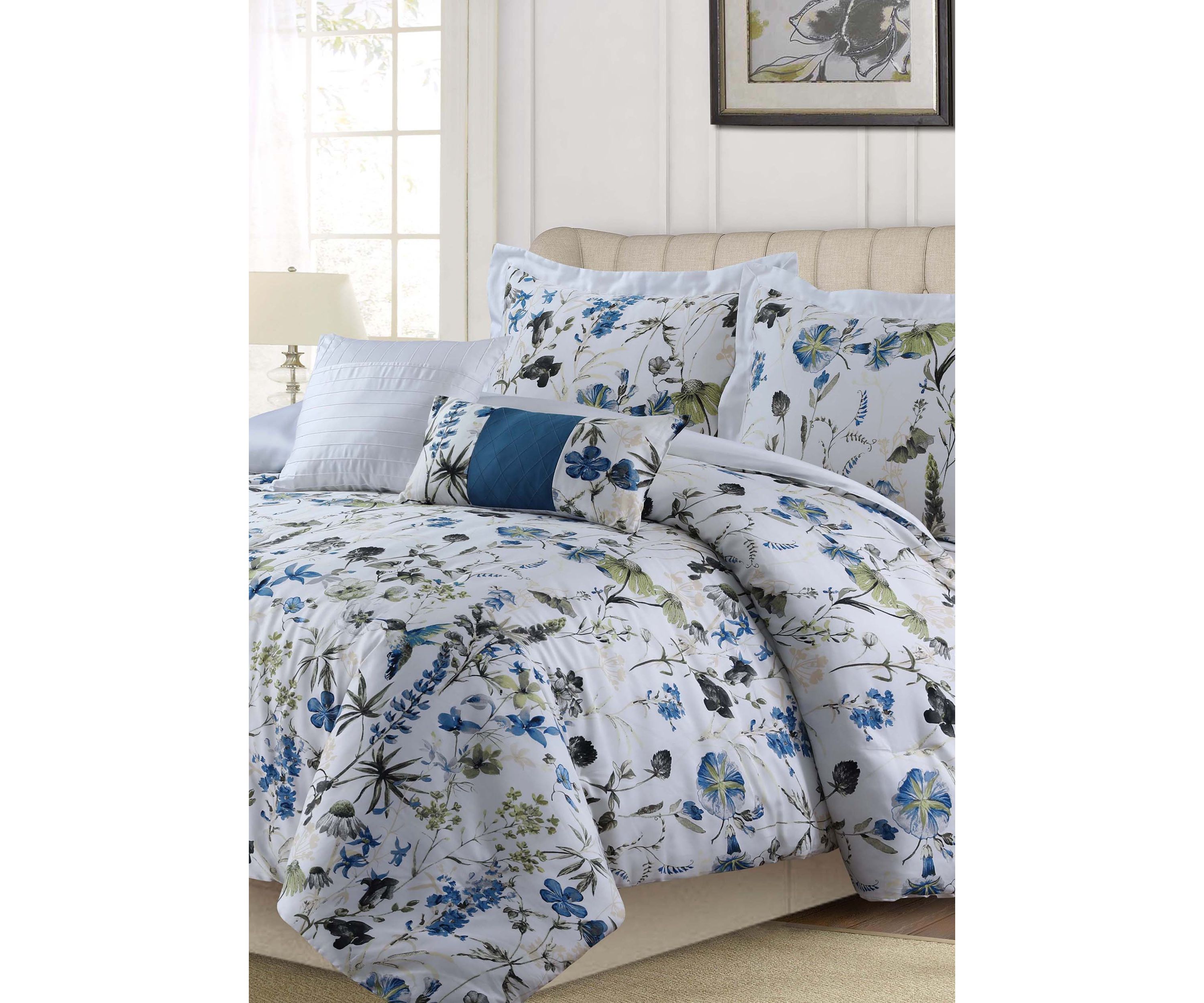 Amalfi 5-Piece 300 Thread Count Cotton Comforter Set