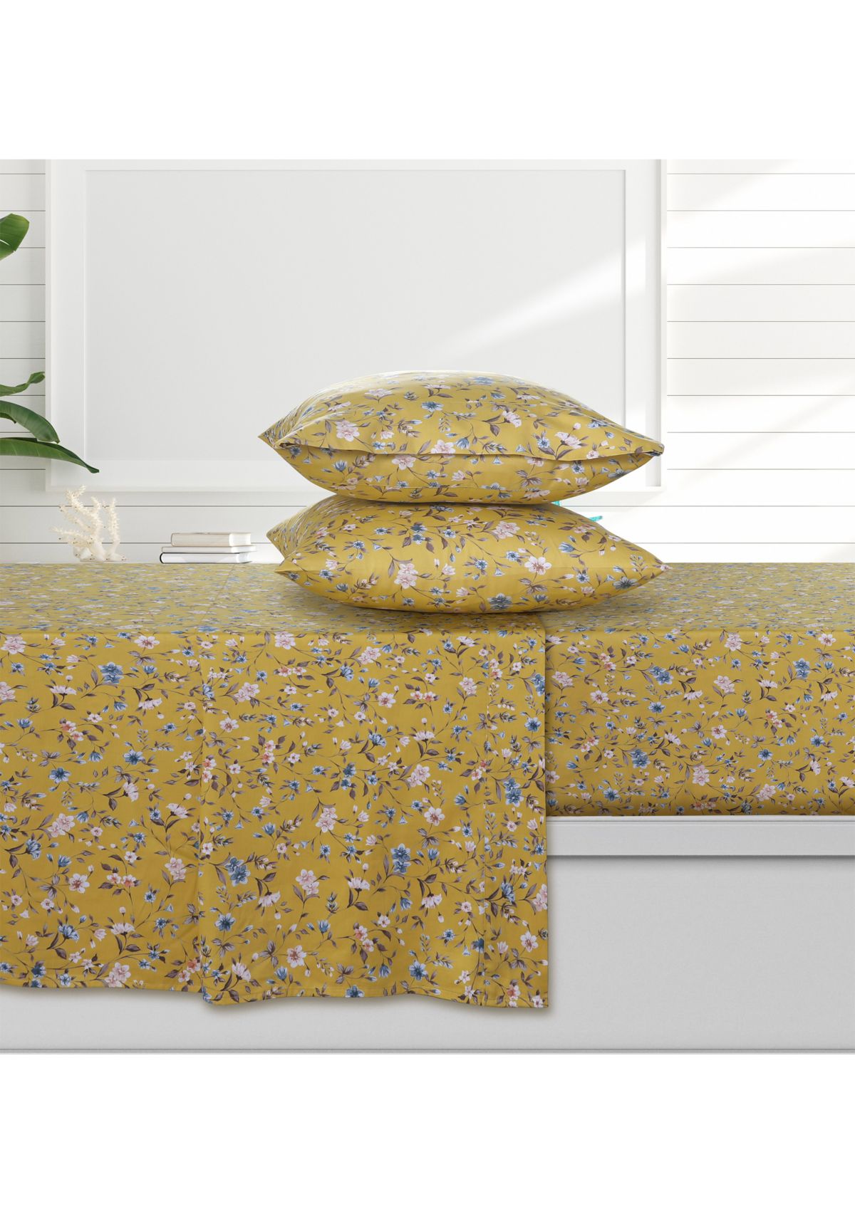 Organic Cotton Sateen 300 Thread Count Deep Pocket Sheet Set