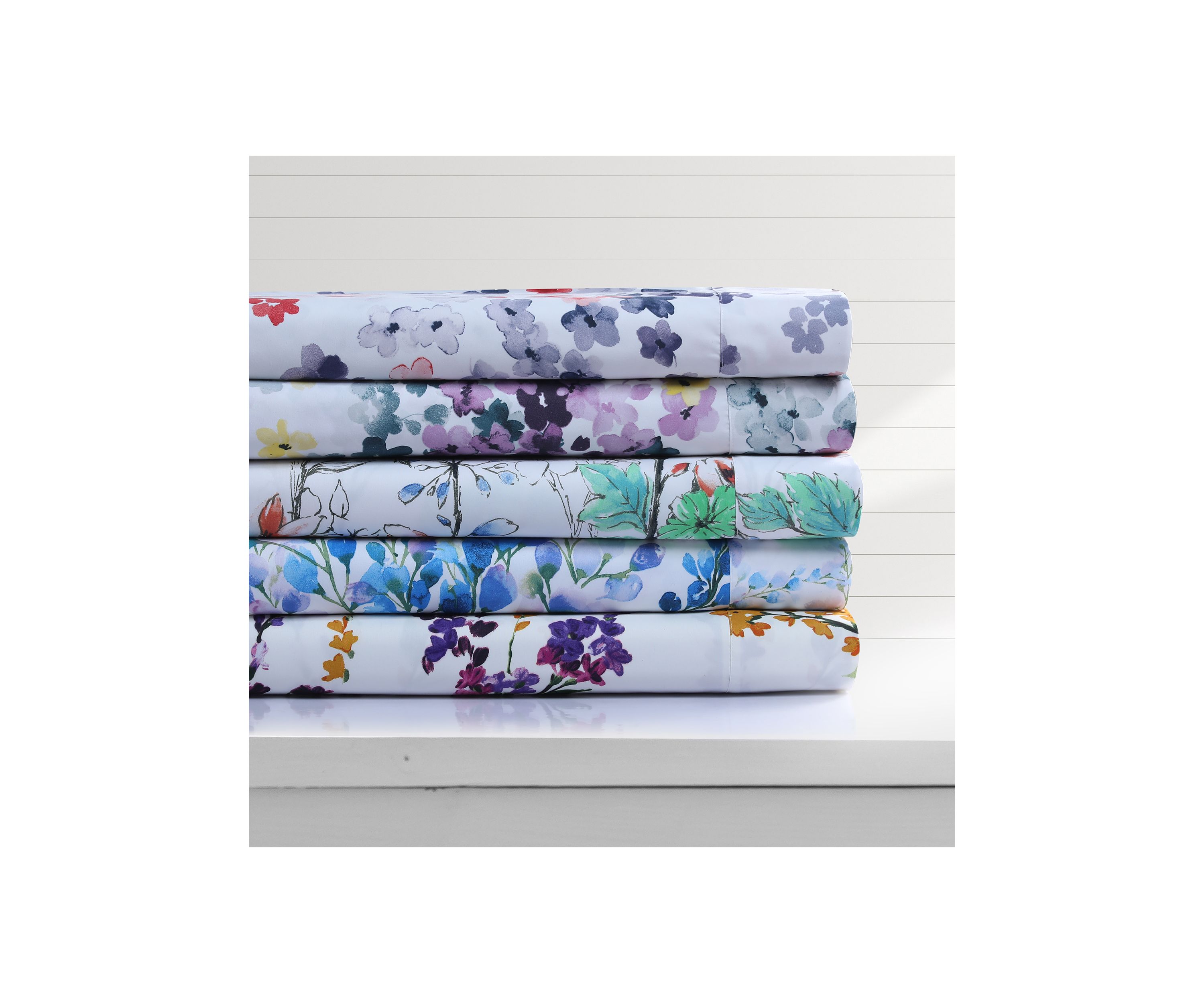 Printed 110 GSM Microfiber Deep Pocket Sheet Set