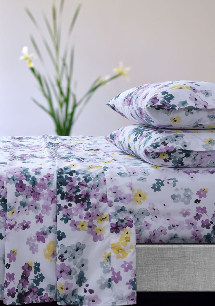 Printed 110 GSM Microfiber Deep Pocket Sheet Set