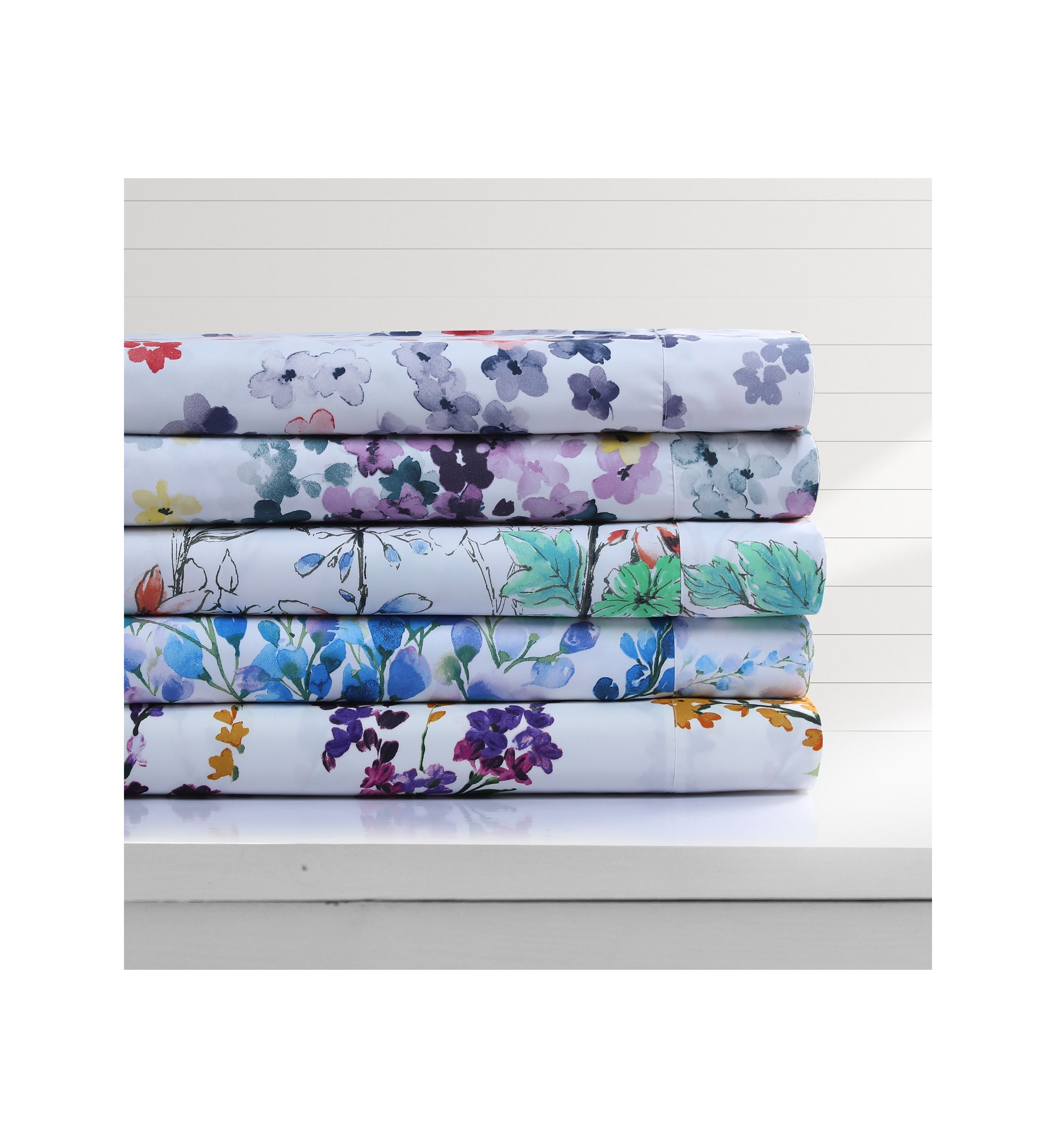 Printed 110 GSM Microfiber Deep Pocket Sheet Set